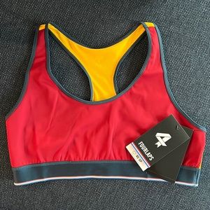 BRAND NEW with tags FourLaps Circuit Sports Bra